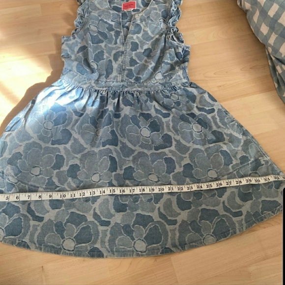 Kate Spade abstract peony denim dress - Picture 6 of 10